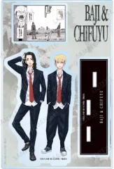 【中古】アクリルスタンド・アクリルパネル 場地圭介＆松野千冬 パーツ付きアクリルスタンド 「東京リベンジャーズ～場地圭介からの手紙～」