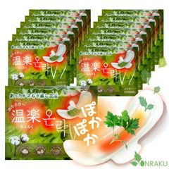 正規品★2025年1月製造品★よもぎ蒸しパッド 14回分（よもぎパッド+温熱パック）正規品 韓国産4種類ハーブ入り 超スリム オーガニック ホットシート 冷え 寒さ対策 ぽかぽか よもぎ蒸し パッド からだご褒美 温楽
