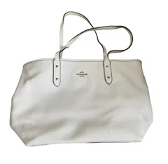 ✨極美品✨ コーチ COACH トートバッグ レザー 白 ホワイト F58846 ✨極美品✨ コーチ COACH トートバッグ レザー 白 ホワイト