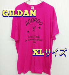 GILDAN　ギルダン 　ピンク　Tシャツ　XL　コットン100％　古着