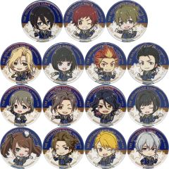 [중고] 배지 핀즈(캐릭터) 전 15종 세트 [아이돌 마스터 SideM×animatecafe 트레이딩캔 배지 5th Anniversary ver. A 그룹]