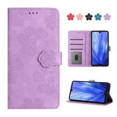 【人気商品】スタンド機能 マグネット式 カード収納 財布型 全面保護【6.2 スマホケース スマホケース カバー 手帳型 手帳型 手帳型 手帳型 ケース ケース ケース ケース 808SH 808SH SHV44 SHV44 SH-04L インチ】パープル S