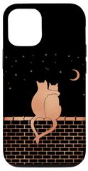 【新着商品】動物 携帯 スマホカバー お揃い ケース 猫 ゆるかわ かわいい カップル ねこ スマホケース ブラック Pro シンプル 12/12 スマホケース iPhone
