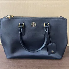 トリーバーチ  トートバッグ ハンドバッグ  A4収納 ゴールドロゴ