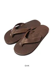 レインボーサンダル　26.5-27.5cm HEMP Large 新品未使用 SINGLE LAYER PREMIER LEATHER | RAINBOW SANDALS