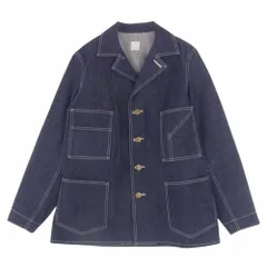 ANATOMICA アナトミカ カバーオール COVER ALL カバーオール ダンガリー デニム ジャケット インディゴブルー系 38【中古】のサムネイル