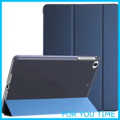 【新着商品】ProCase iPad Mini 5/4/3/2/1 保護ケース 三つ折り フォリオ オートスリープ/ウェイクに対応 TPUバック スマートカバー スタンド機能付き 適用端末：7.9” iPad Mini 5 （2019）/ Mini 4 Mi