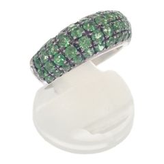 中古】 K18WG/YG デザインジュエリー リング イエローゴールド  