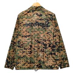SUPREME シュプリーム COMME des GARCONS SHIRT 迷彩 コーチジャケット ナイロンジャケット 迷彩 サイズ M 正規品 / 50610