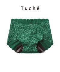 新品 未使用 Tuche cherish moon レディース 吸収型サニタリーショーツ 516621 グリーン