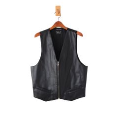 BLACK COMME des GARÇONS フェイクレザーベスト - メルカリ