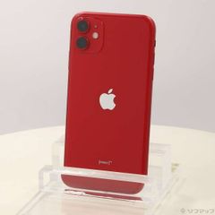 〔中古品〕iPhone11 128GB プロダクトレッド MHDK3J／A SIMフリー【258】