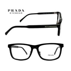 【PRADA】 プラダ　メガネフレーム　PR B08VD　16K-1O1　ブラック　国内正規品