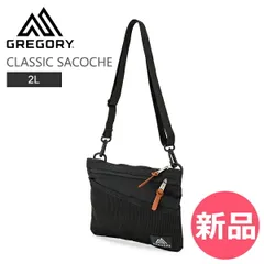 【新品】 グレゴリー GREGORY サコッシュ クラシック 1094571041 ブラック SACOCHE M CLASSIC ショルダーバッグ 2L メンズ レディース ナイロン ファッション [GRE-0041-000]のサムネイル