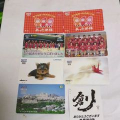 ❖ QUOカードSet！❖〘7種/8枚〙【 使用済 】コレクターの方！御薦めセット！▶画像・詳説を御覧ください！