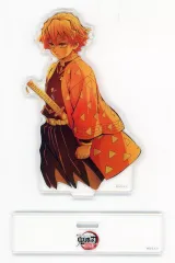 【中古】アクリルスタンド・アクリルパネル 我妻善逸 「劇場版 鬼滅の刃 無限城編 第一章 猗窩座再来 キービジュアル ランダムアクリルスタンドA」 劇場グッズ