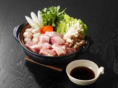 福岡　はかた一番どり水炊きセット・「セット内容」(一番どりぶつ切り500g、つみれ150g、ポン酢300ml、水炊きスープ250g)×2・NS1790T