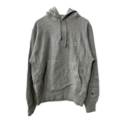 Champion ロゴスウェット パーカー S アグレー チャンピオン フーディー リバースウィーブ 古着卸 アメリカ仕入 a708-6004