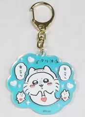 【中古】キーホルダー モモンガ×クリオネ 「ちいかわ 水族館 オーロラアクリルキーホルダーコレクション」