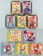 【中古】バッジ・ピンズ 全10種セット 「五等分の花嫁∬ POP UP STORE in 東急ハンズ 和遊びトレーディングスタンドバッジ」