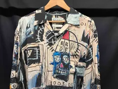 WACKOMARIA バスキア長袖 シャツ M ワコマリア ワコマリア×バスキア新作、初の長袖ハワイアンシャツを発売