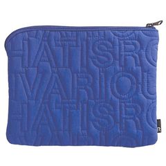 新品 2024新作 ポーチ ROOTOTE SN.POUCH.AS-QUILT 1321 ルートート SN.ポーチ.アルファベットスープ-キルティング-A ブライトブルー【SPORTUS】