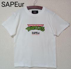 ※次回6月7・8日発送　SAPEurサプール新品未使用Tシャツ半袖ニンジャタートルズコラボサイズレディースLARGEレディースM相当小さめ