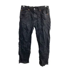 Levi's 550 デニムパンツ W36 リーバイス リラックスフィット ビッグサイズ ブラック コットン 古着卸 アメリカ仕入 2502-523