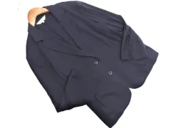 KUMIKYOKU 組曲 ストレッチ テーラード ジャケット size6/紺 ■■ レディース