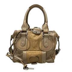 希少✨ Chloe クロエ パディントン ハンドバッグ ベージュ レザー Chloé ベージュ クロエパディントンレザーハンドバッグ 中型