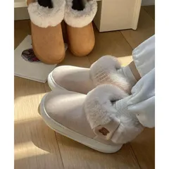 厚底ムートンブーツ ルームブーツ 保温xiaokb69