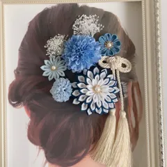 2024年最新】髪飾り ハンドメイド つまみ細工 ヘアアクセサリー 手作り