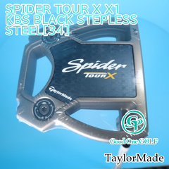パター テーラーメイド SPIDER TOUR X X1/KBS BLACK STEPLESS STEEL[34]//3 7086