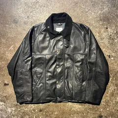 未使用品✨ レザードライバーズジャケット　本革　2way 黒　1 オーバーサイズ Liugoo Leathers LIUGOO 本革 オーバーサイズダブルライダース