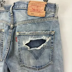 Levi's 501 W31L32 00年代 ダメージ デニムボトム ジーンズ 07060713 01