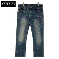 ARMANI EXCHANGE アルマーニエクスチェンジ 3YZJ13Z1AFZ ブルー ペイント デニムパンツ 31