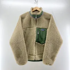 【中古】Patagonia 24年製 Classic Retro-X Jacket 23056FA24 ベージュ×グリーン size M パタゴニア[24]