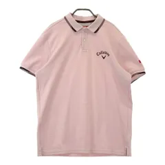 サイズ：3L CALLAWAY キャロウェイ レッドレーベル 半袖ポロシャツ  ピンク系 [240101459103] ゴルフウェア メンズ ストスト