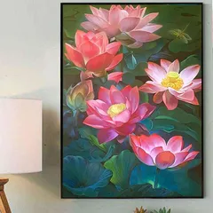 東風終（岩峰啓一）作品『蓮の花／Lotus flower』