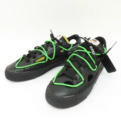 NIKE × Off-White ナイキ オフホワイト BLAZER LOW 77 ブレーザー ロー DH7863-001 US11 29cm 箱無 ※中古美品のサムネイル