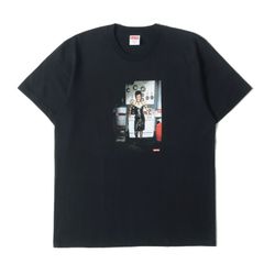 【美品】Supreme シュプリーム Tシャツ サイズ:M / Nan Goldin フォトプリント クルーネック Tシャツ (Supreme Nan as a dominatrix Tee) / ブラック 黒 / トップス カットソー 半袖【メンズ】【中古】