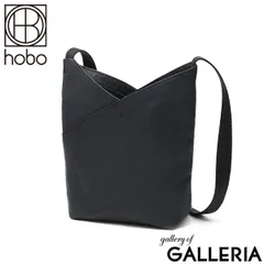ホーボー ショルダーバッグ メンズ レディース 斜めがけバッグ ブランド hobo 斜めがけ 軽量 かっこいい 革 小さめ 日本製 2L HB-BG4510 BLACKのサムネイル