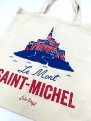 フランス製 トートバッグ TISSAGE DE L‘OUEST【Le Mont-SAINT-MICHEL】