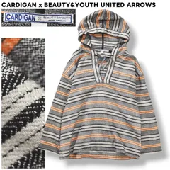 ペルー製 カーディガン CARDIGAN x ビューティーアンドユース ユナイテッドアローズ BEAUTY&YOUTH UNITED ARROWS メキシカンパーカー ジャケット フーディー M メンズ