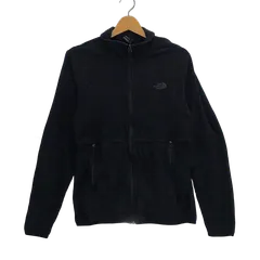 THE NORTH FACE/ザノースフェイス フリースジャケット フルジップ ワンポイントロゴ刺繍 HONDURAS製 MENS ブラック