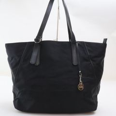 2507-4 ニナニナリッチ トートバッグ NINA NINA RICCI ナイロン製 ブラック A4可