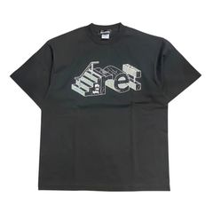 【新品・未使用】re:create S/S T-SHIRTS (respot) BLACK リクリエイト 半袖T-シャツ ブラック