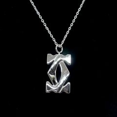 Cartier カルティエ キーホルダー チャーム 2C ネックレストップ ネックレス