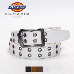 【新品・未使用】 ベルト レディース メンズ ユニセックス ディッキーズ おしゃれ 太め 穴 多い いっぱい 幅広 調整 かっこいい シンプル 学生 アウトドア プレゼント キャンプ ファッション フェス 夏コーデ ホワイト 白 DS0126C-CPMR1