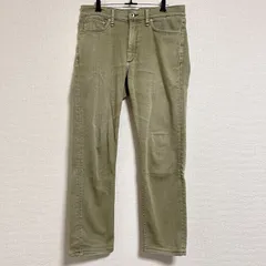 Rag&Bone メンズ アメリカ製 FIT2 SLIM テーパードシルエット ストレッチカラーデニムパンツ ジップフライ W31 カーキ 裾上げ済みのサムネイル